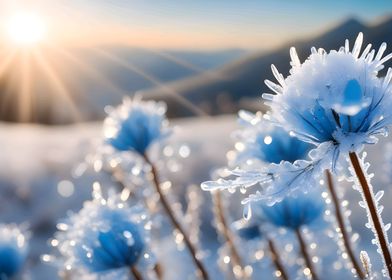 Frozen Flowers