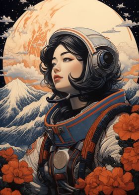 Female Japan Astrounaut