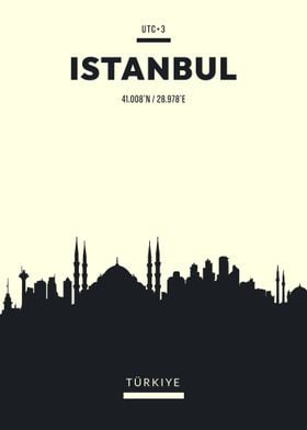 Istanbul Skyline Turkey