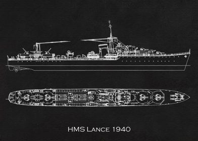 HMS Lance 1940