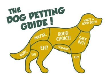 The Dog Petting Guide Art