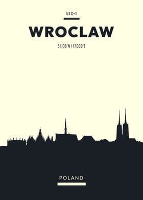 Wroclaw Skyline Poland