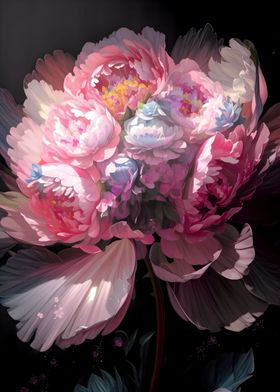 Divine Peony Elegance