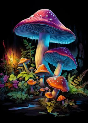 Trippy Mushrooms