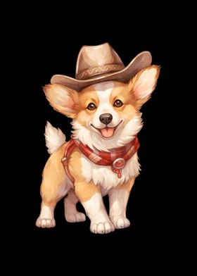 Cowboy Dog funny