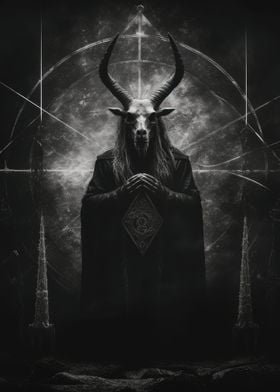 Evil Demonic Baphomet