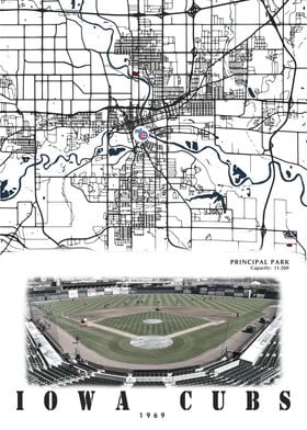 Lowa Cubs Principal Park