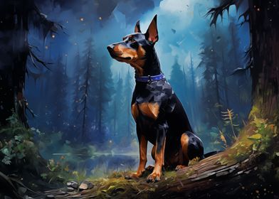 Magical Dobermann 