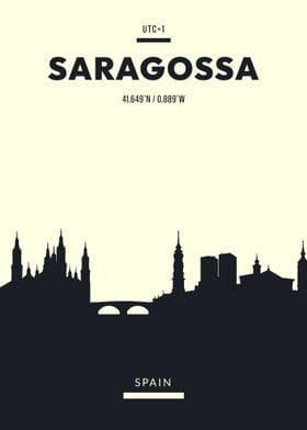 Saragossa Skyline Spain
