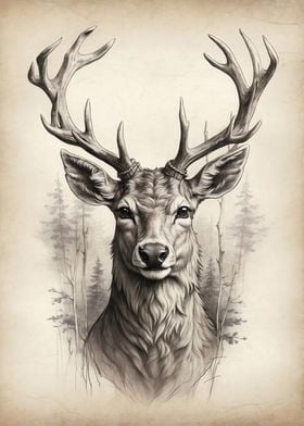 Stag vintage