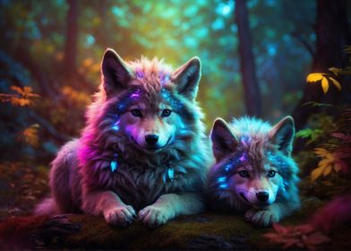 Fantasia wolves