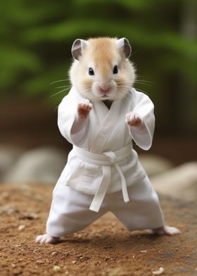 Karate Hamster