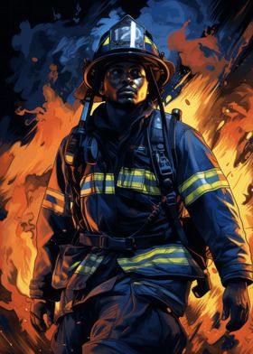 Firefighter Flame