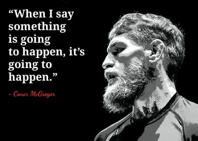 Conor mcgregor quotes 