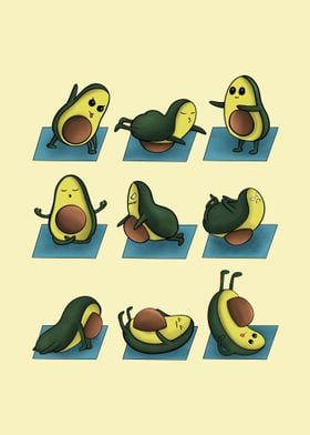 avocado yoga 