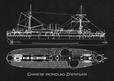 Chinese ironclad Zhenyuan