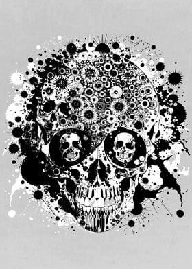 Psychedelic Skulls 