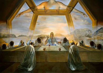 LAST SUPPER SALVADOR DALI