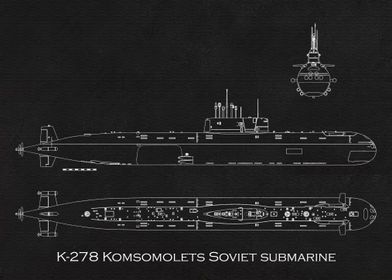 K278 Komsomolets Soviet