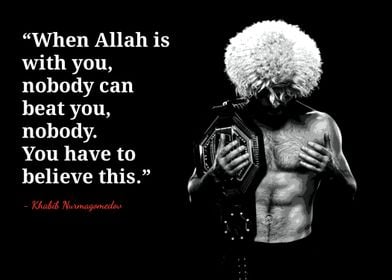 Khabib Nurmagomedov quotes