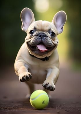 French Bulldog Animal Ball