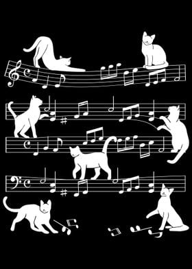 Music Sheet Cat