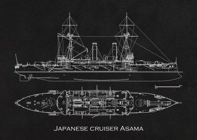 Japanese cruiser Asama