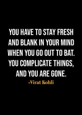 Virat Kohli Quotes 