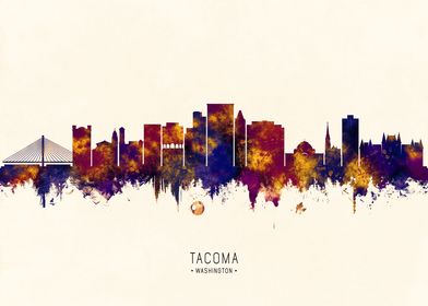 Tacoma Washington Skyline