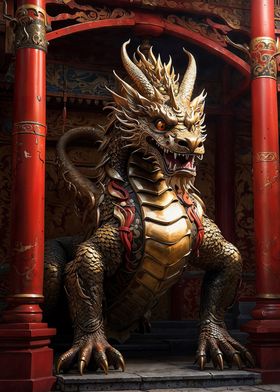 Golden Majesty Dragon