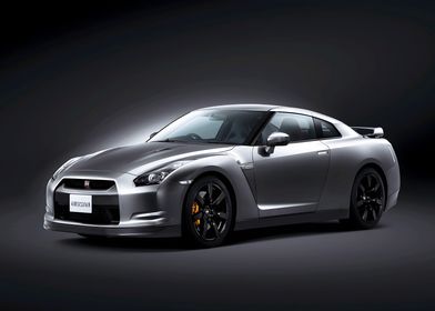 2008 Nissan GTR Black