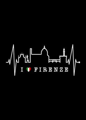 Florence Skyline Heartbeat