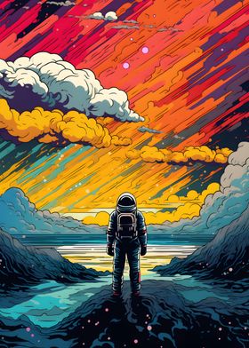 astronaut space