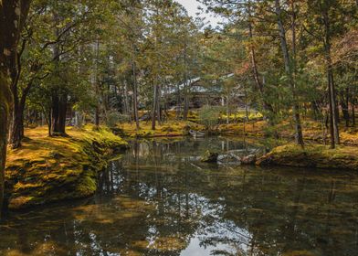 Japanese Moss Temple Kyoto