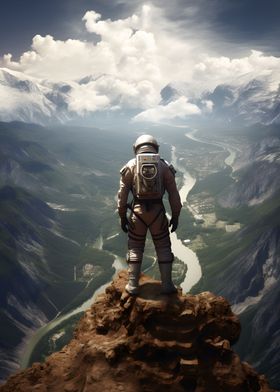 Astronaut Landscape