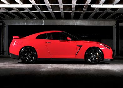 2008 Nissan GTR Black