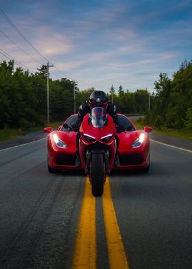 Ferarri And Ducati