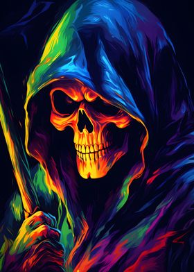 Grim Reaper Psychodelic