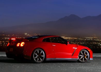 2008 Nissan GTR Black