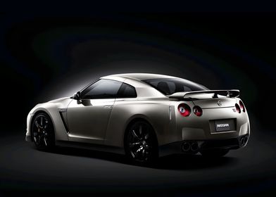 2008 Nissan GTR Black