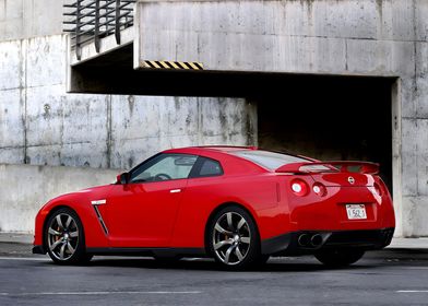 2008 Nissan GTR Black