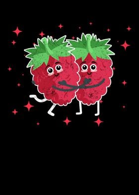 Cute Raspberry Couple