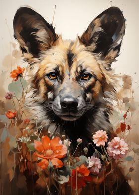 Wild Dog Art African