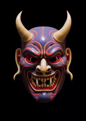 Japanese Oni Mask 05