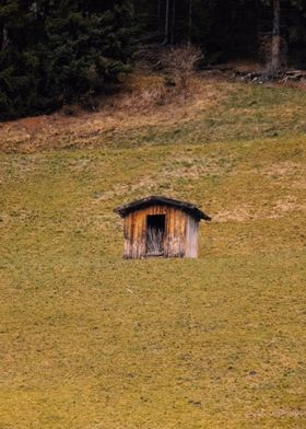 Rustic Alpine Hut