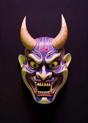 Japanese Oni Mask 01