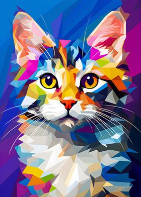 Pop art Kitten