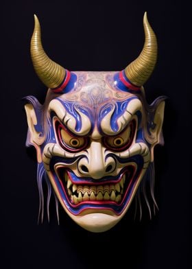 Japanese Oni Mask 04