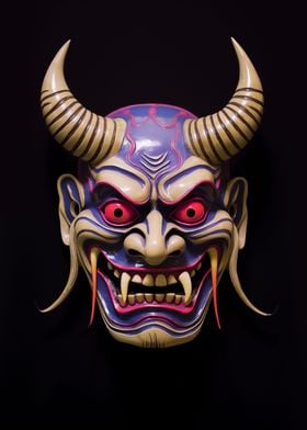 Japanese Oni Mask 03