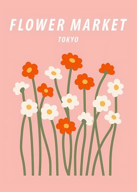 Flower market Tokyo